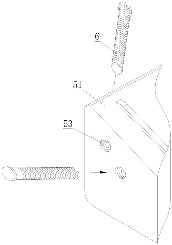 An easy-to-replace pressing plate assembly for a vertical slotting machine and its replacement method