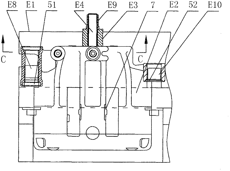 A precision production method for a light passenger car front brake caliper body