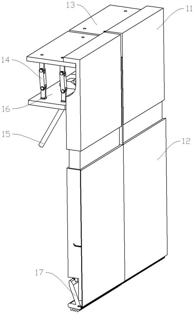 On-site safety protection device for foundation pit construction