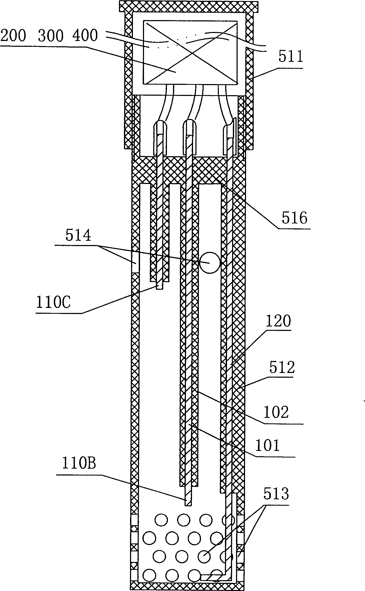 Water level measuring apparatus