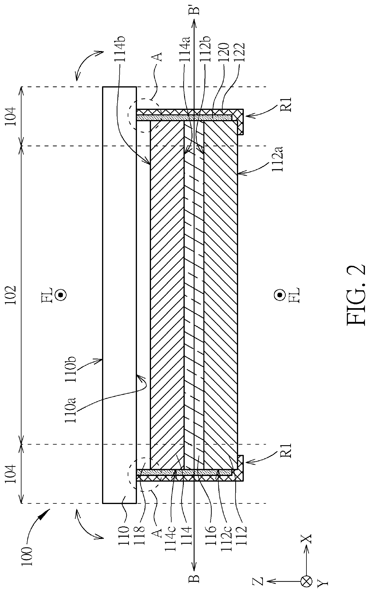 Flexible liquid crystal display device