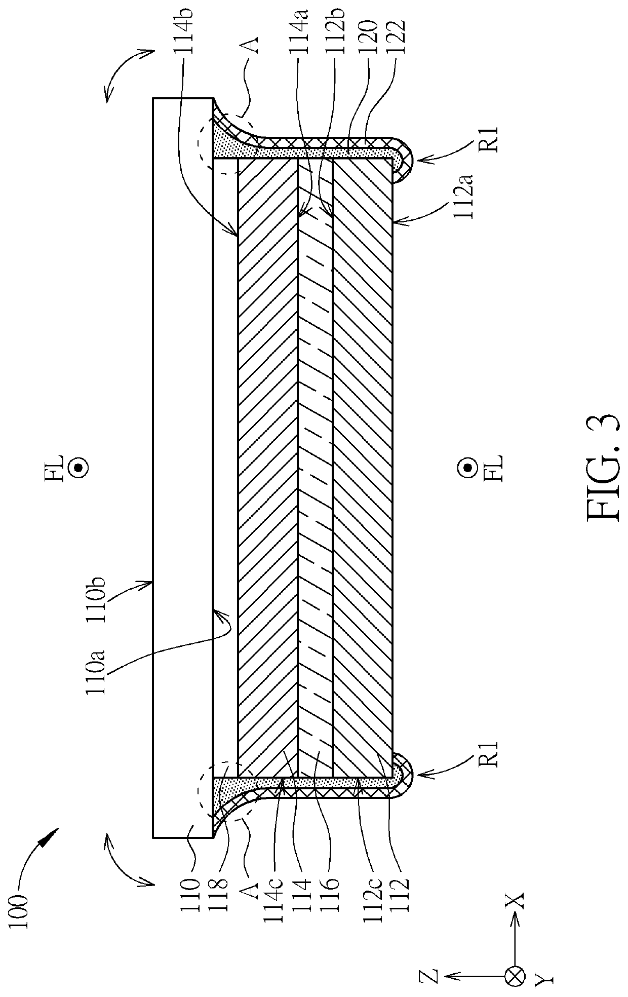 Flexible liquid crystal display device