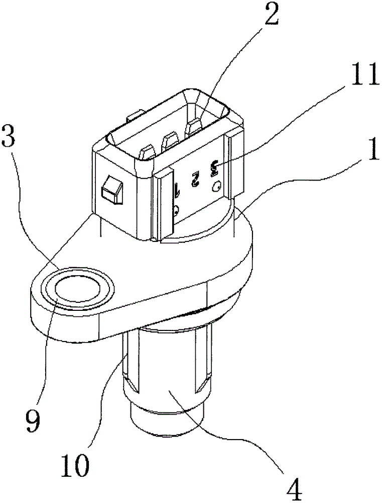 Enhanced actuating cam sensor for automobile