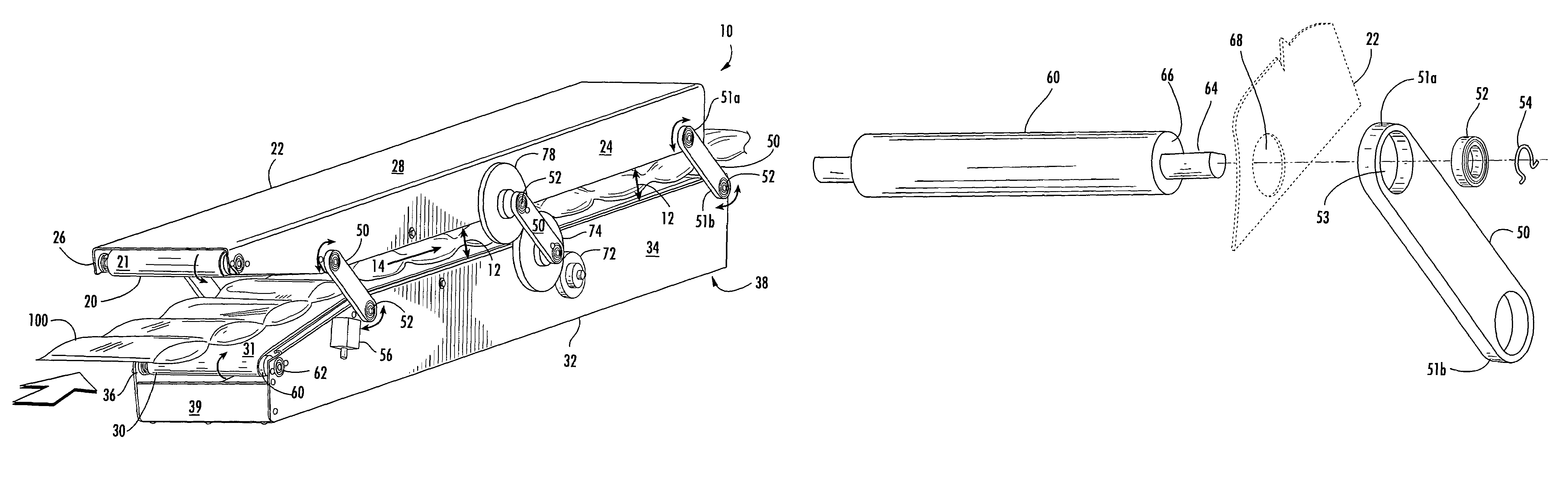 Apparatus and system for detecting under-filled cushions