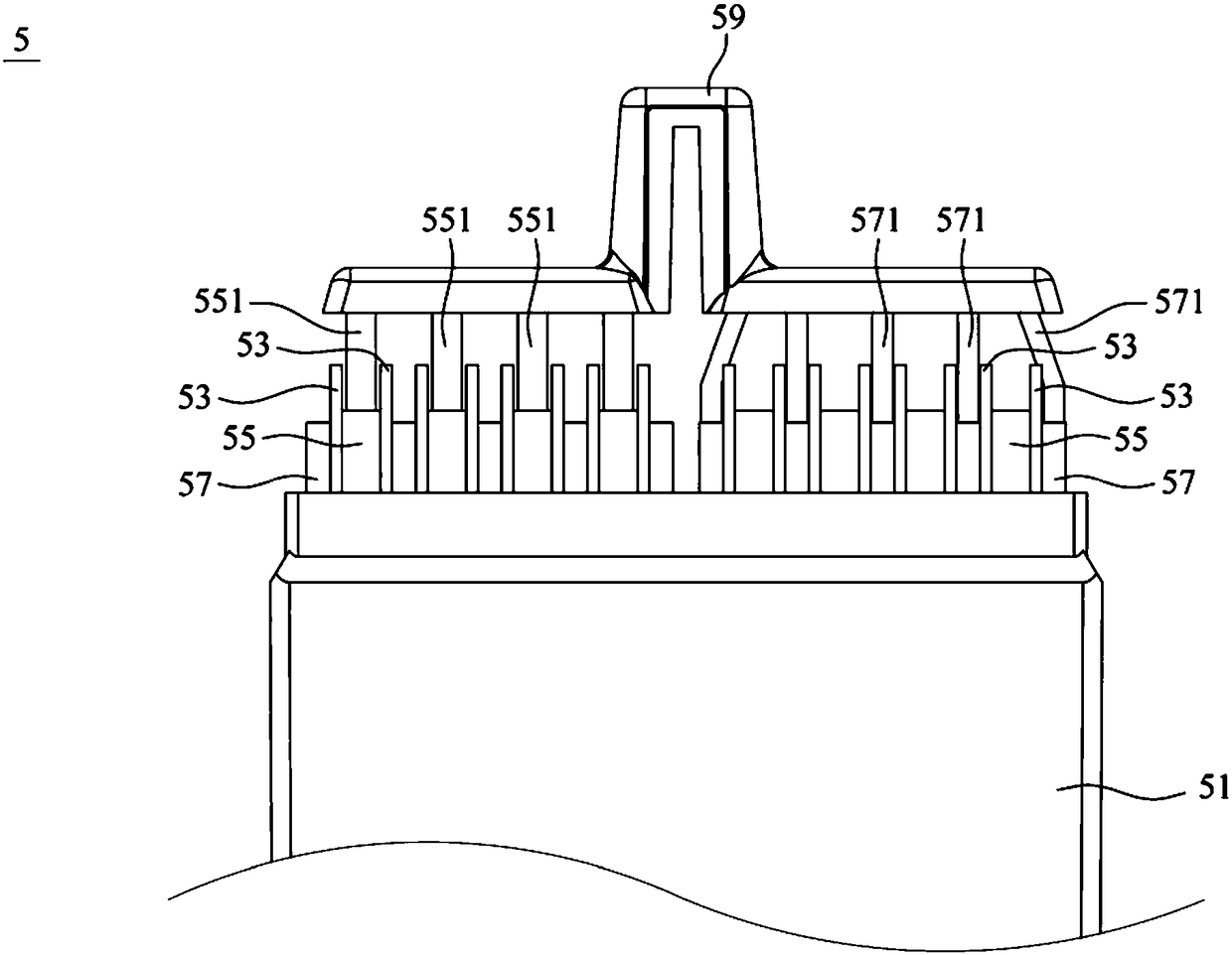 Automatic battery yield detection device and method