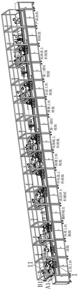 Automatic remote controller assembly line