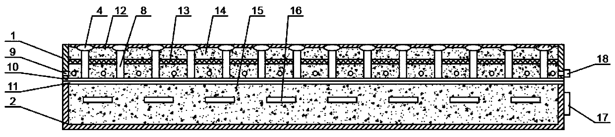 Temperature-controllable mattress based on sleep monitoring and temperature control method