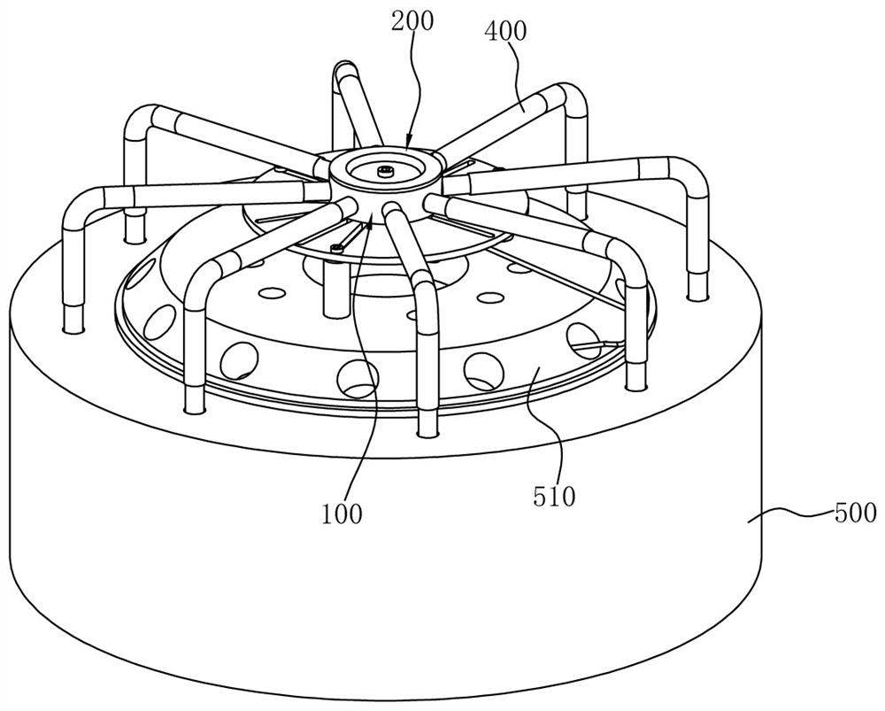 Testing device and testing method for simulating tire burst