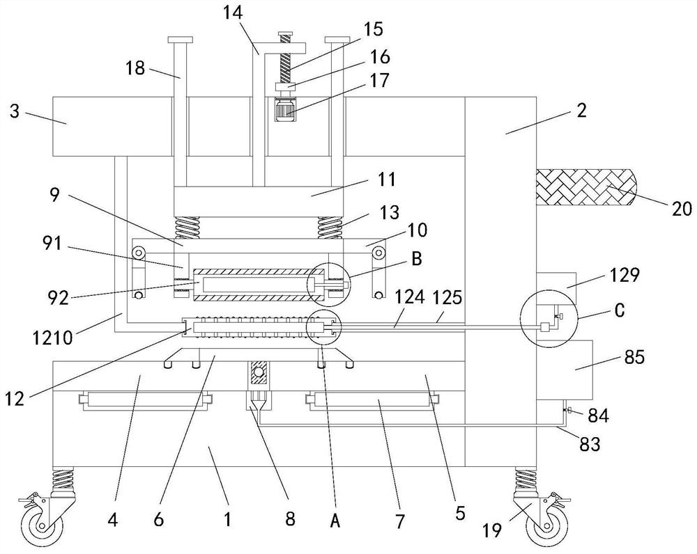 Waterproof coiled material lap joint structure