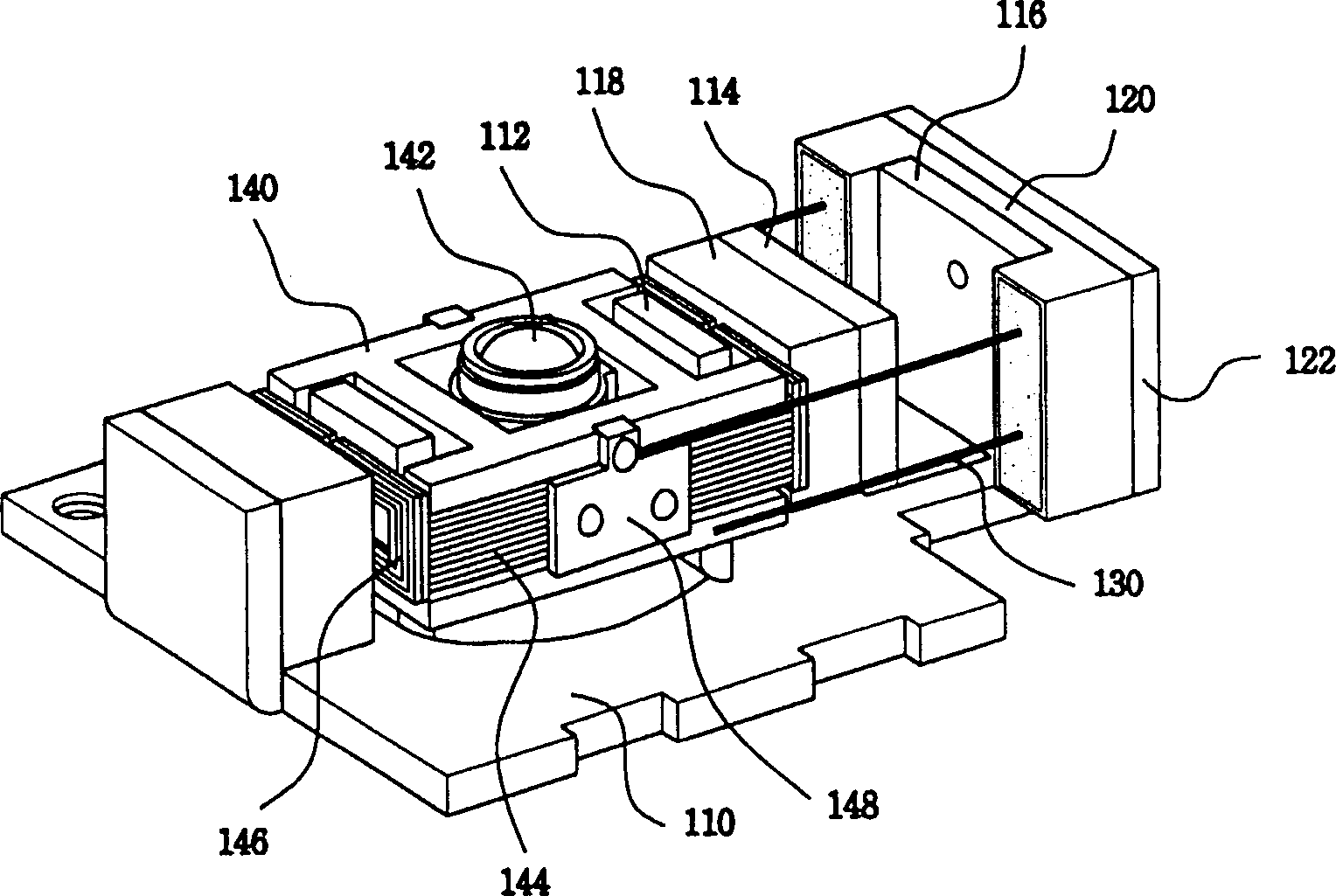 Optical head actuator