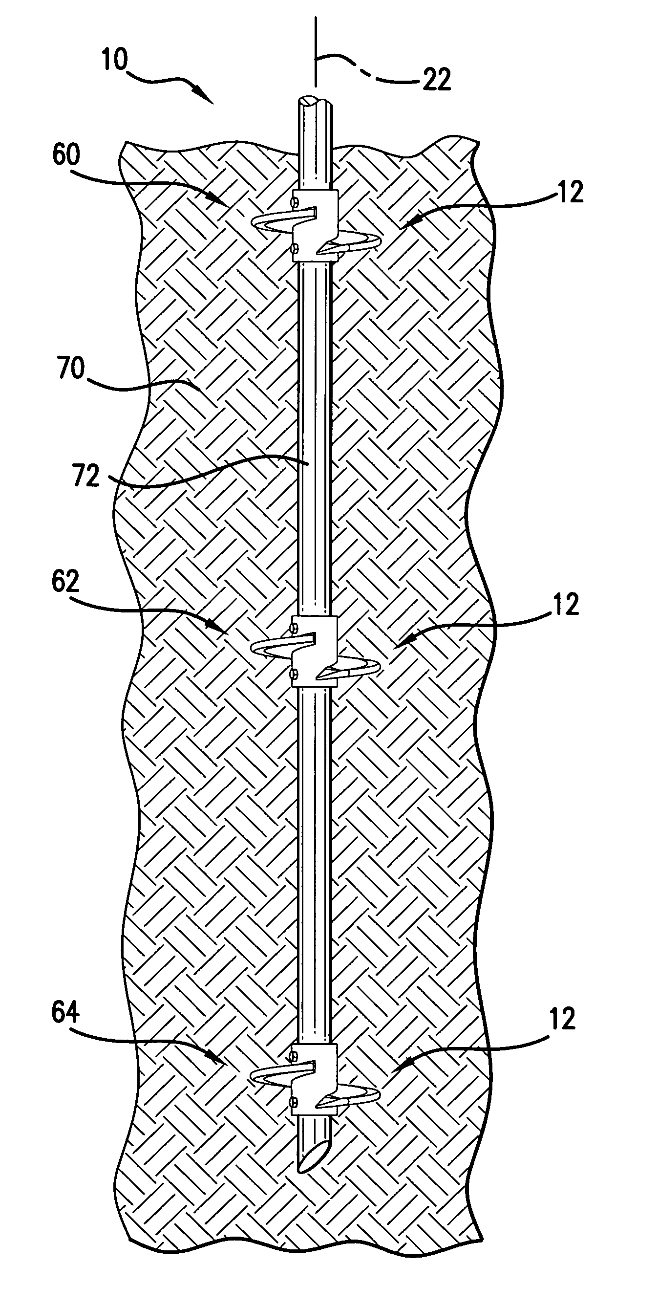Bearing plate for use in an anchor assembly and related method
