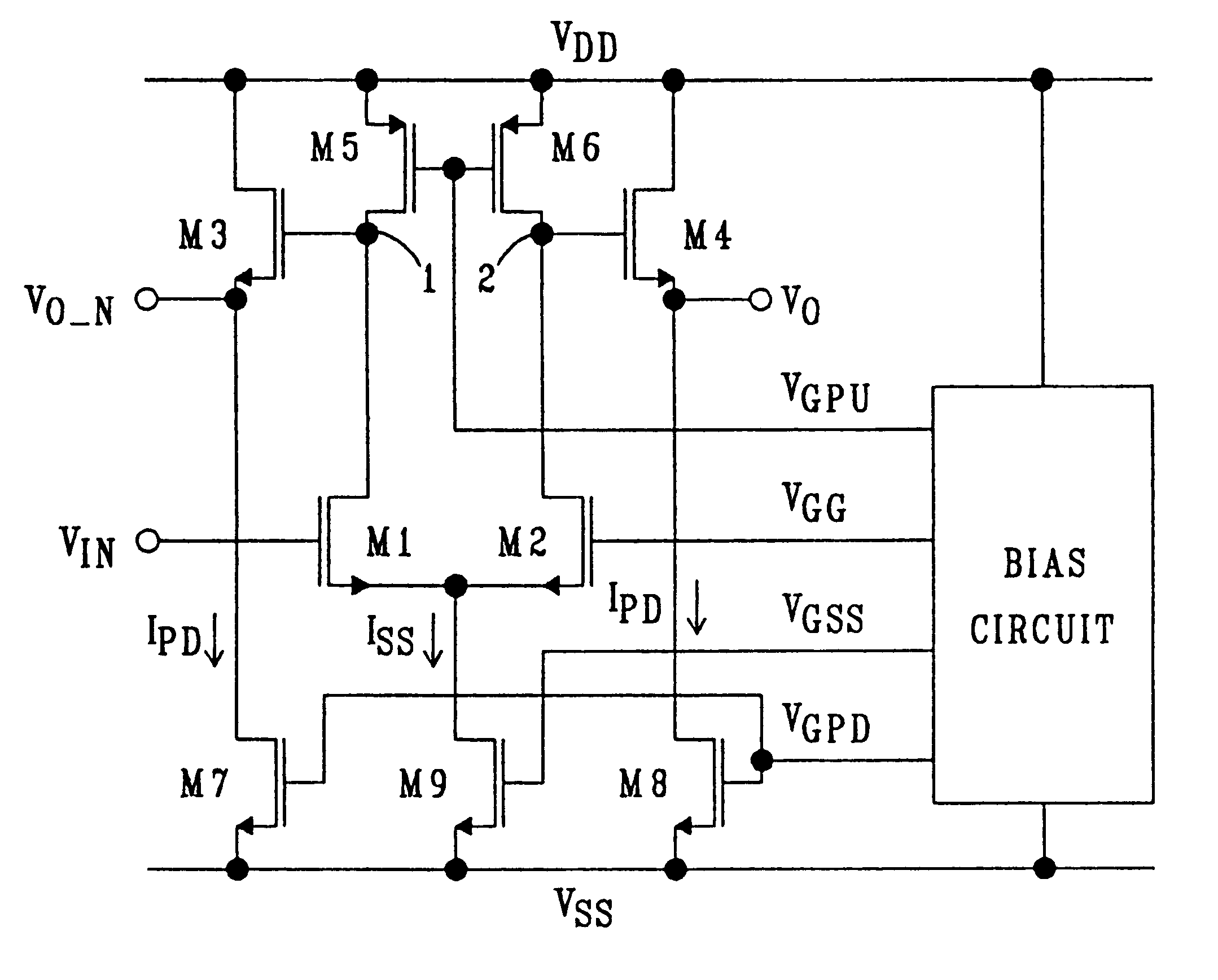 Source-coupled logic with reference controlled inputs