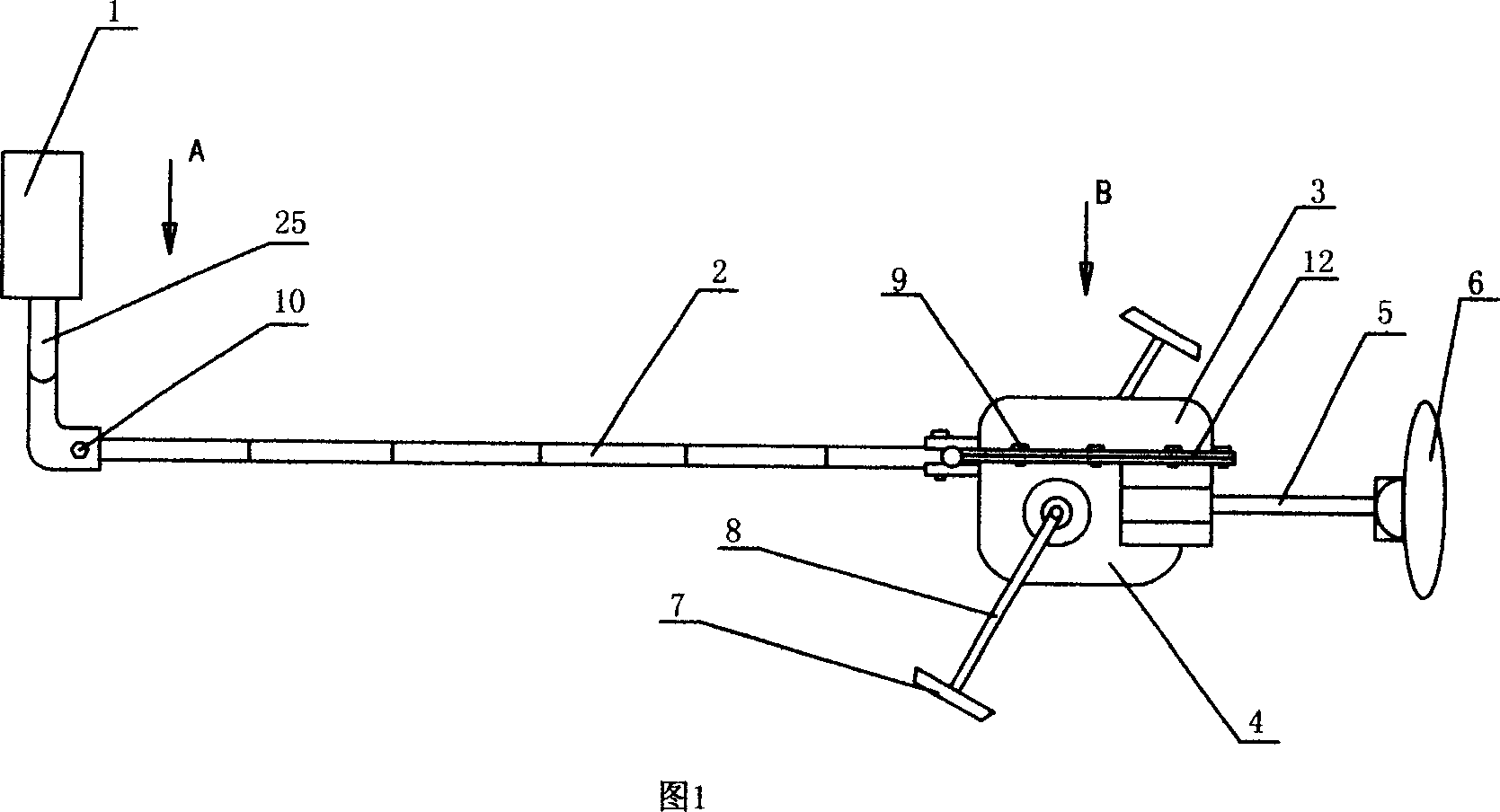 Self-help force swimming vehicle