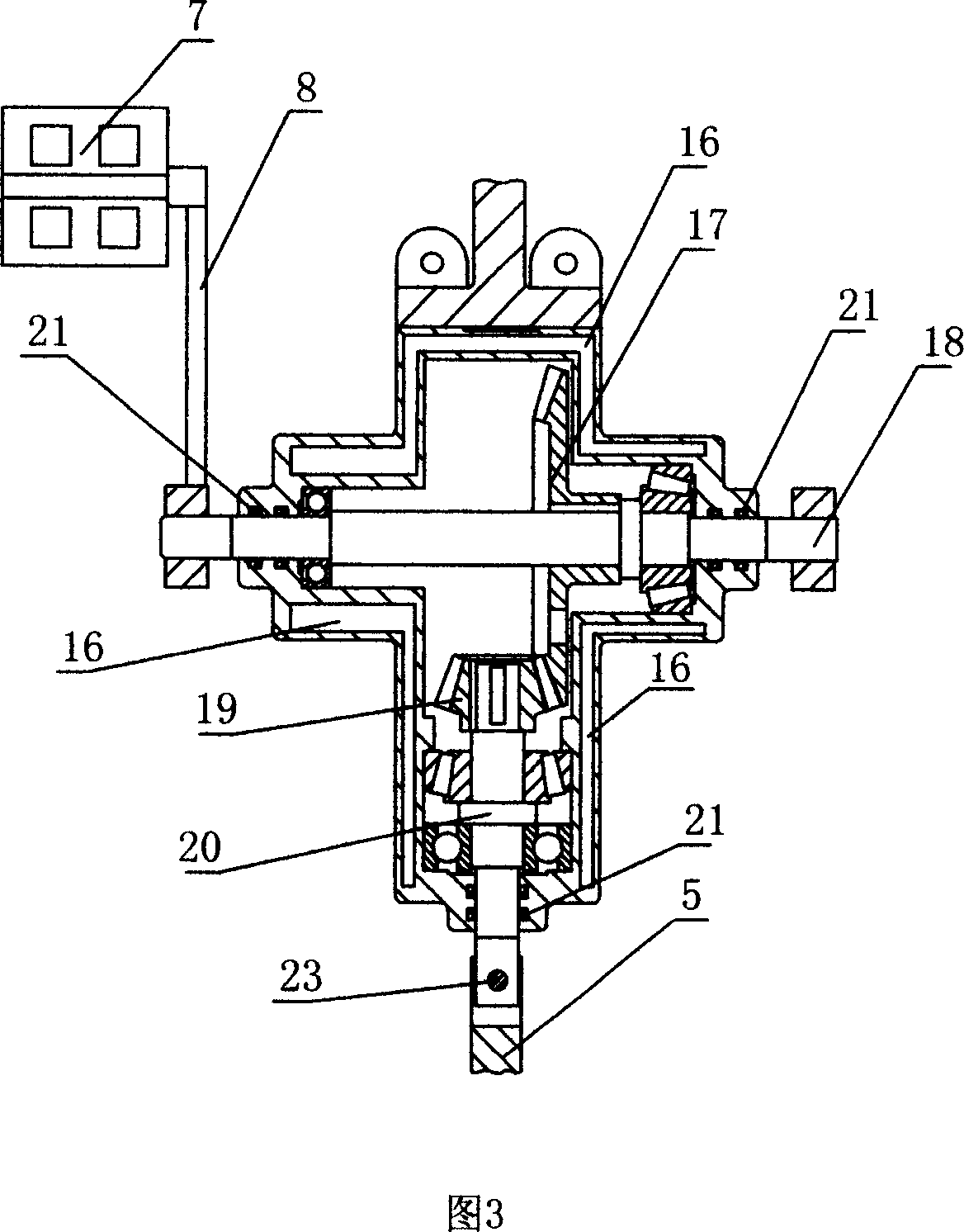 Self-help force swimming vehicle