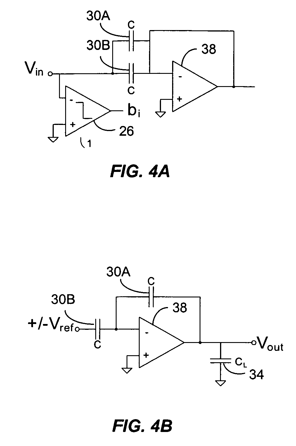Comparator-based switched capacitor circuit for scaled semiconductor fabrication processes