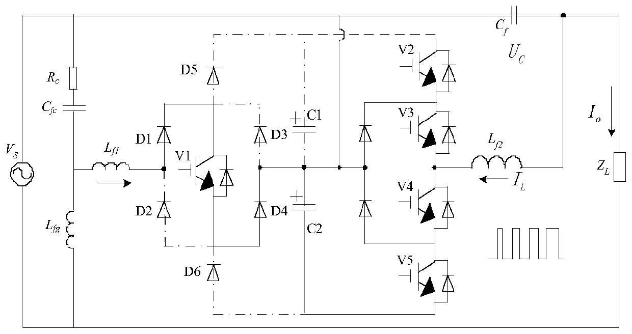 Novel transformerless series voltage regulator