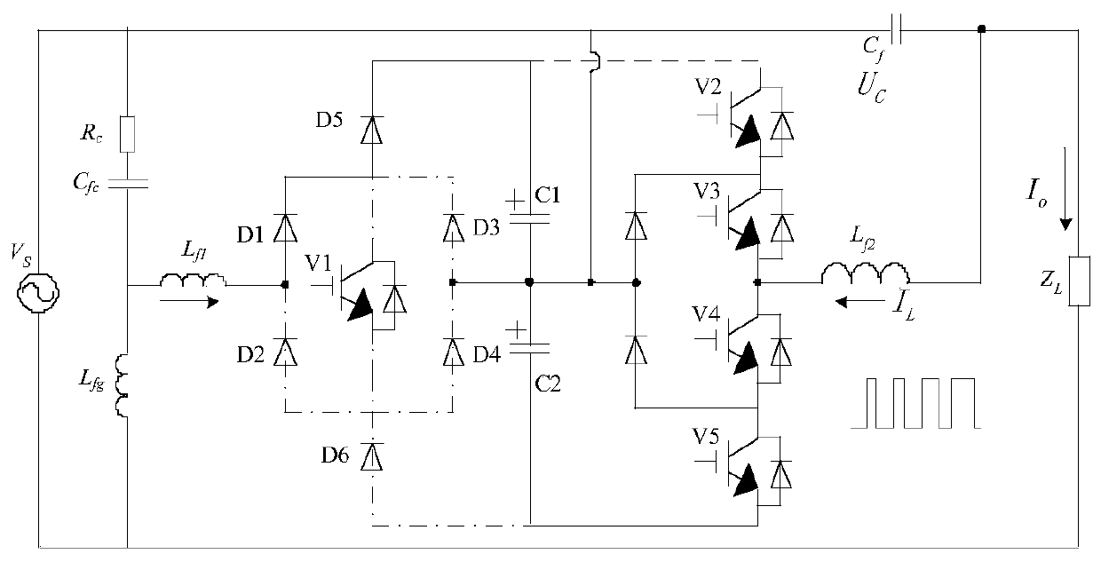 Novel transformerless series voltage regulator