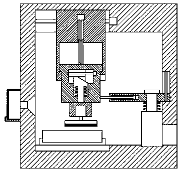 A dust-free and environmentally friendly stone grinding device