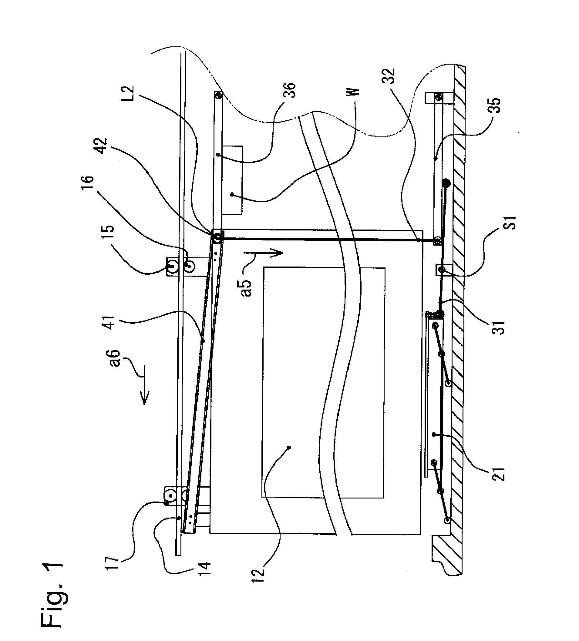 Method for automatically opening door and device for automatically opening and closing door