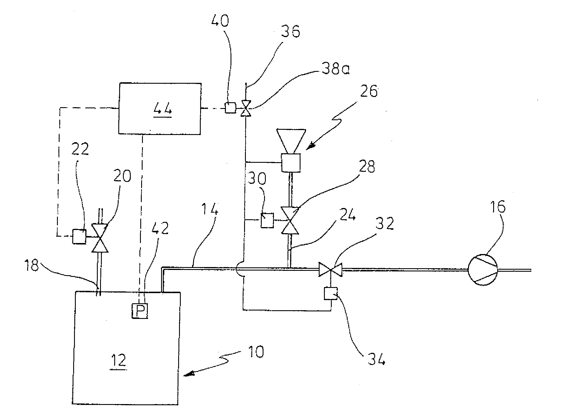 Device for generating a negative pressure in the sealed room of a tablet press and/or of an isolator