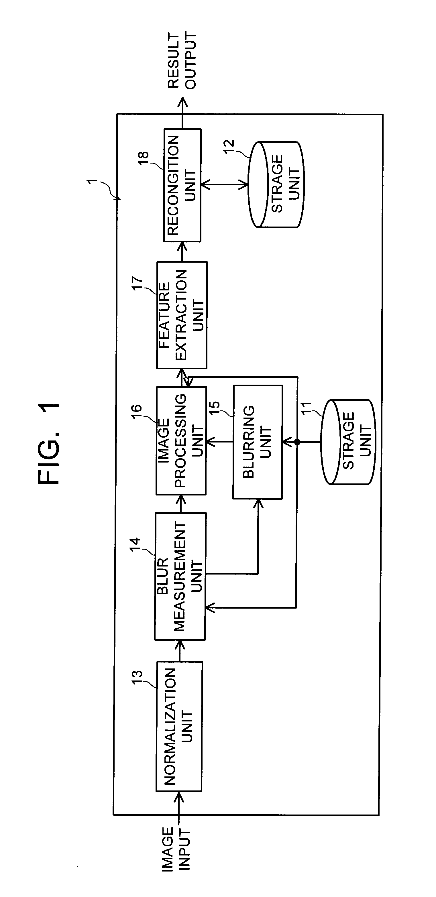 Image recognition apparatus and image recognition method