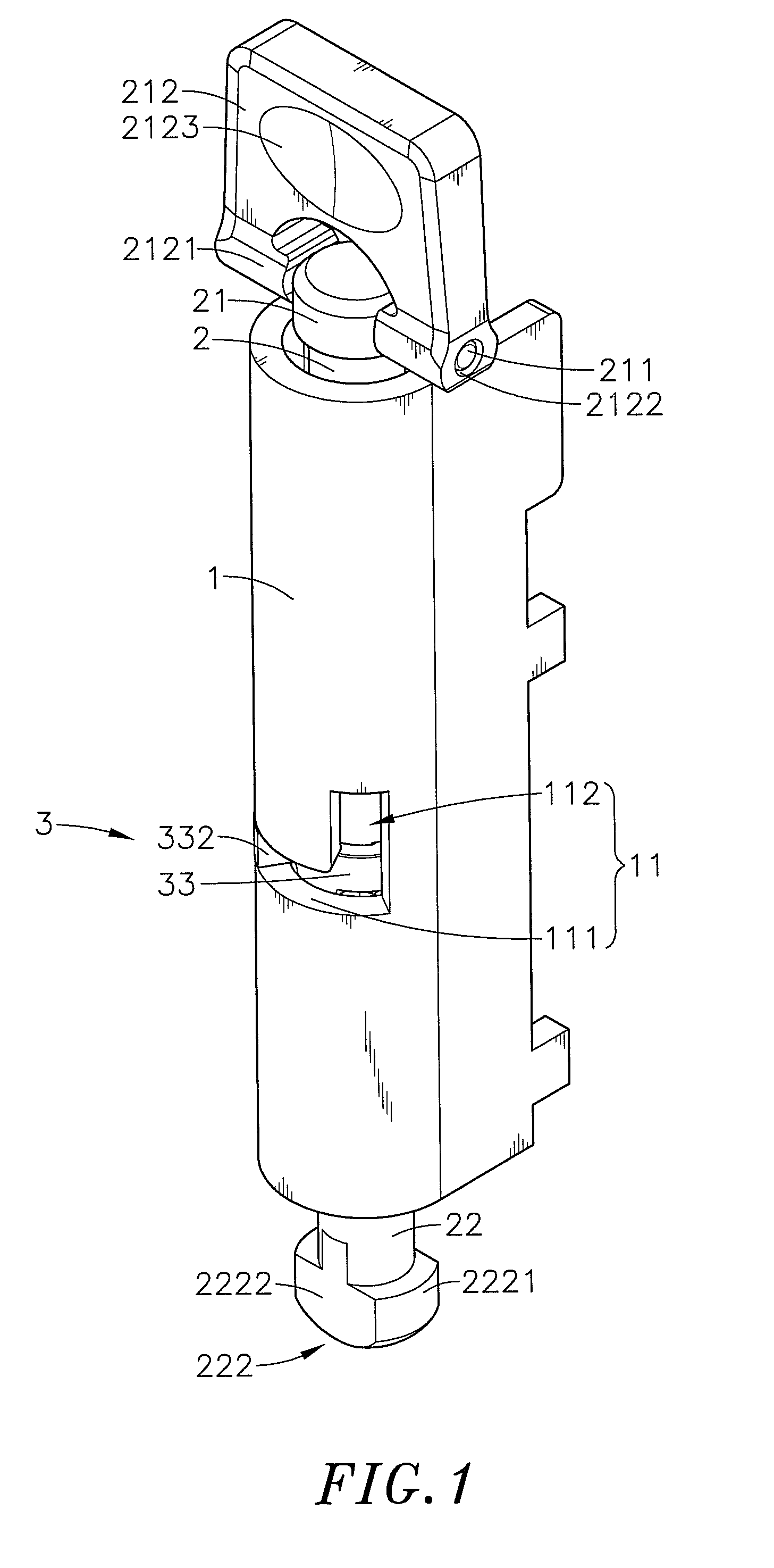 Panel member locking device