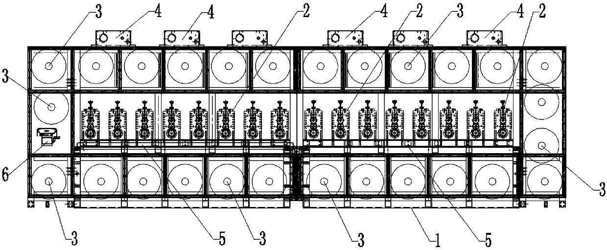 Automatic rotating die-cutting machine