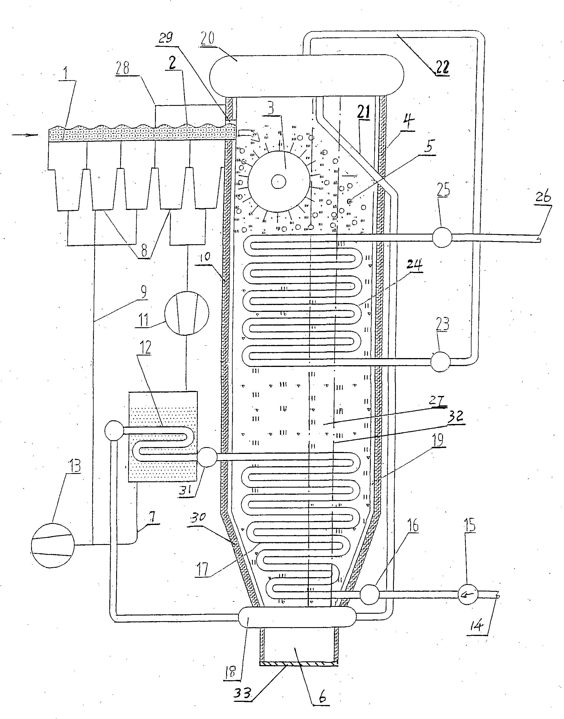 System and method for generating steam by directly utilizing sensible heat of high-temperature sintering ore material