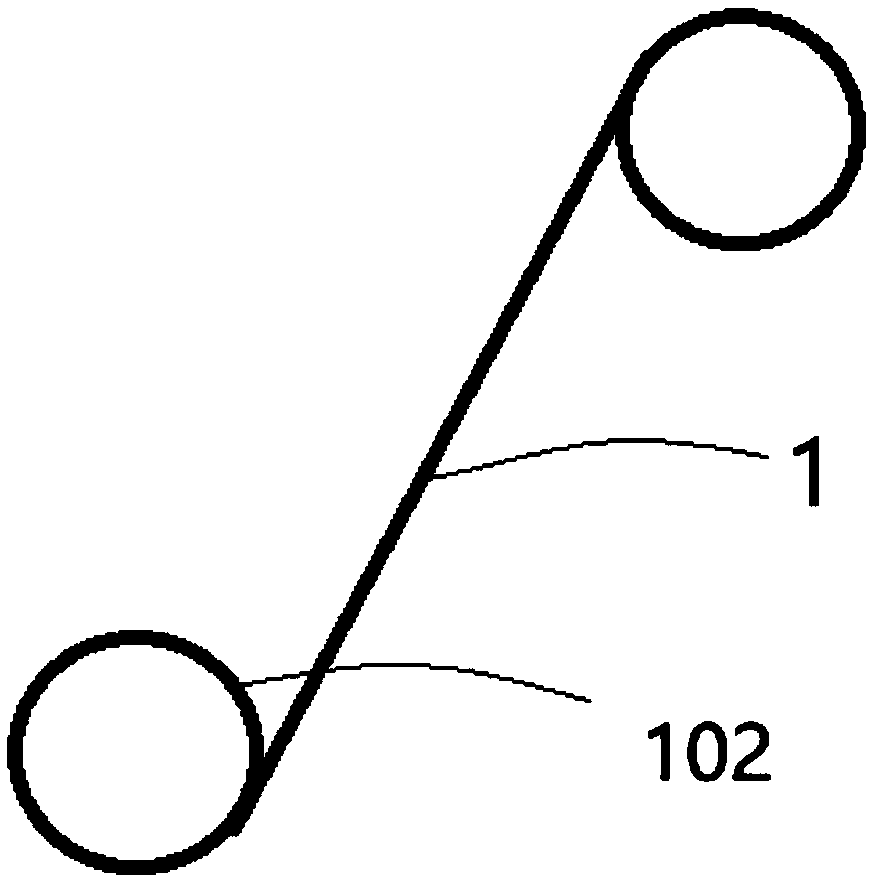 Drug coating composition for ureteral stent, preparation method and application thereof