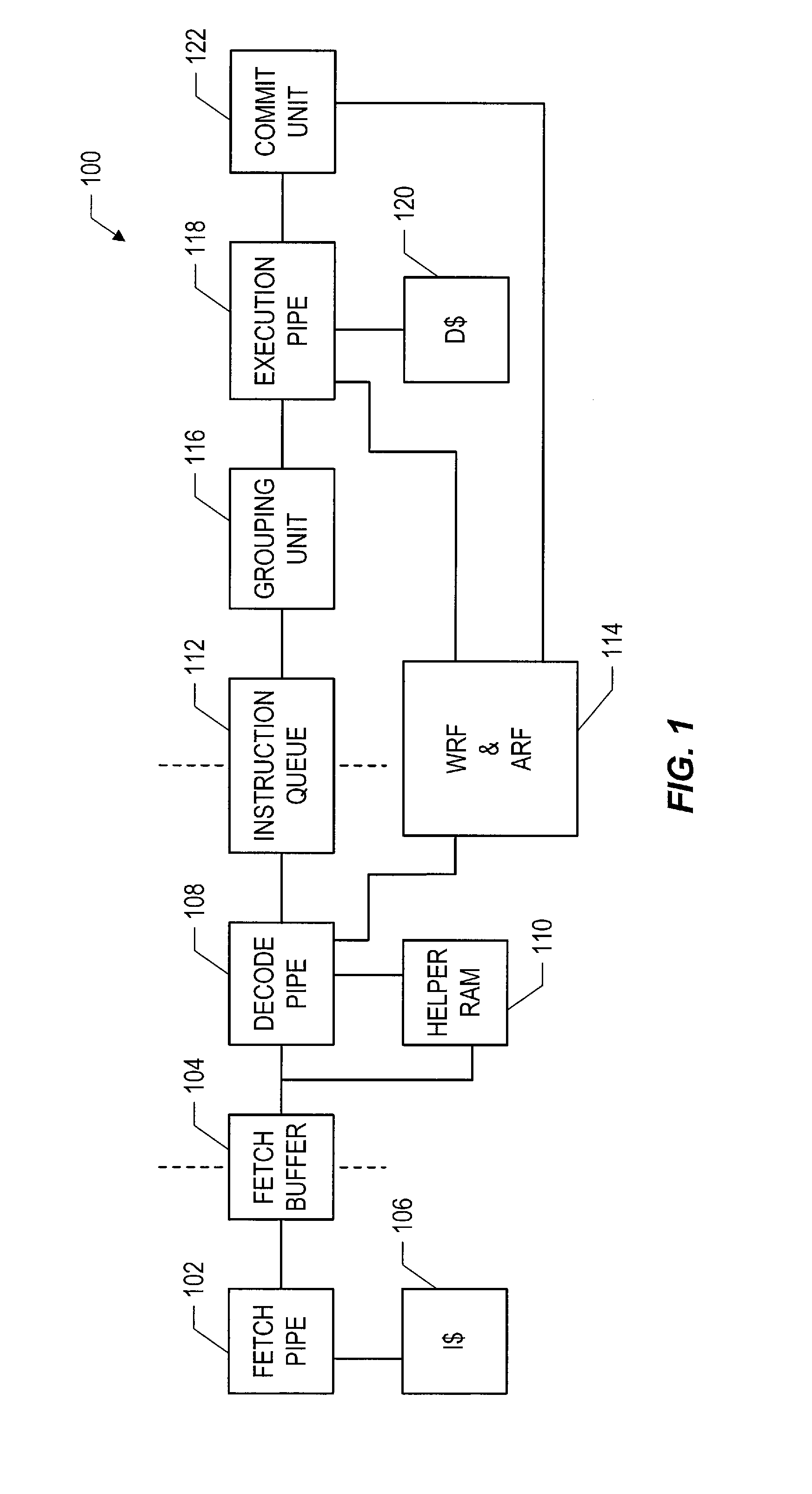 Effective elimination of delay slot handling from a front section of a processor pipeline