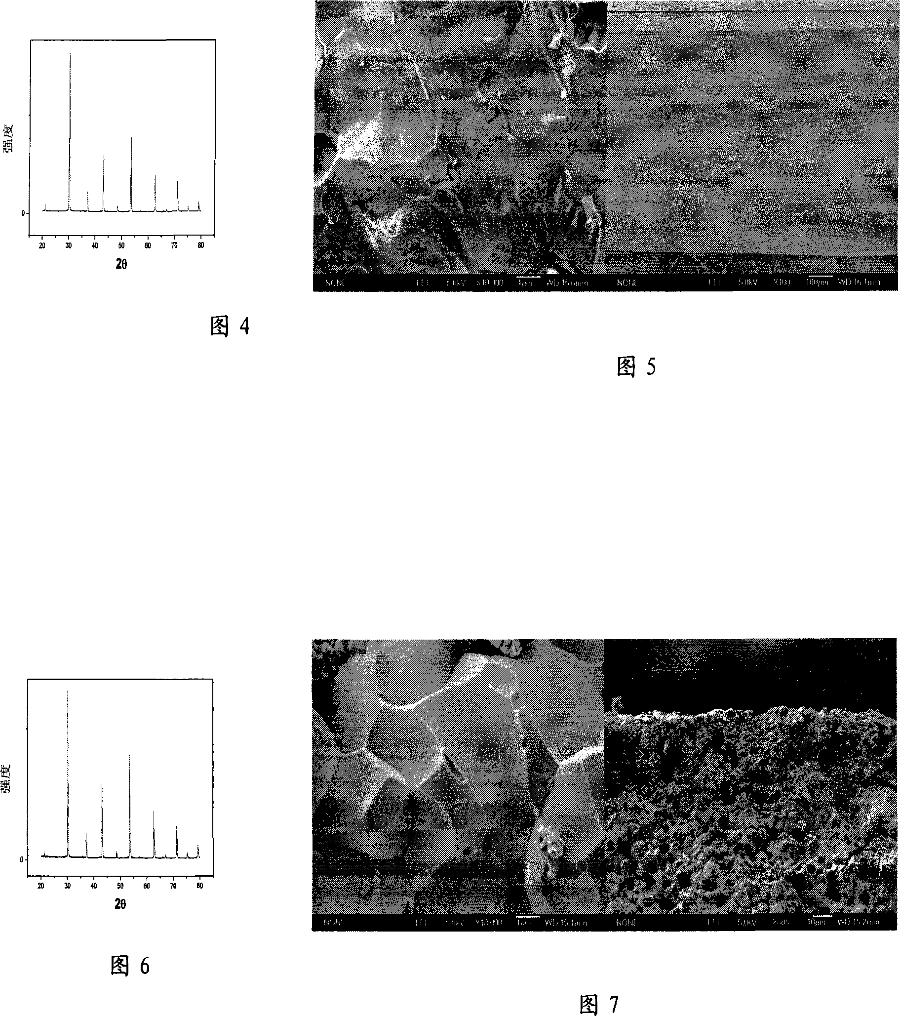 Method for preparing compact metal oxide ceramic film based on in situ reaction