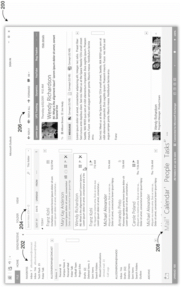 Dynamic minimized navigation bar used for expanded communication service