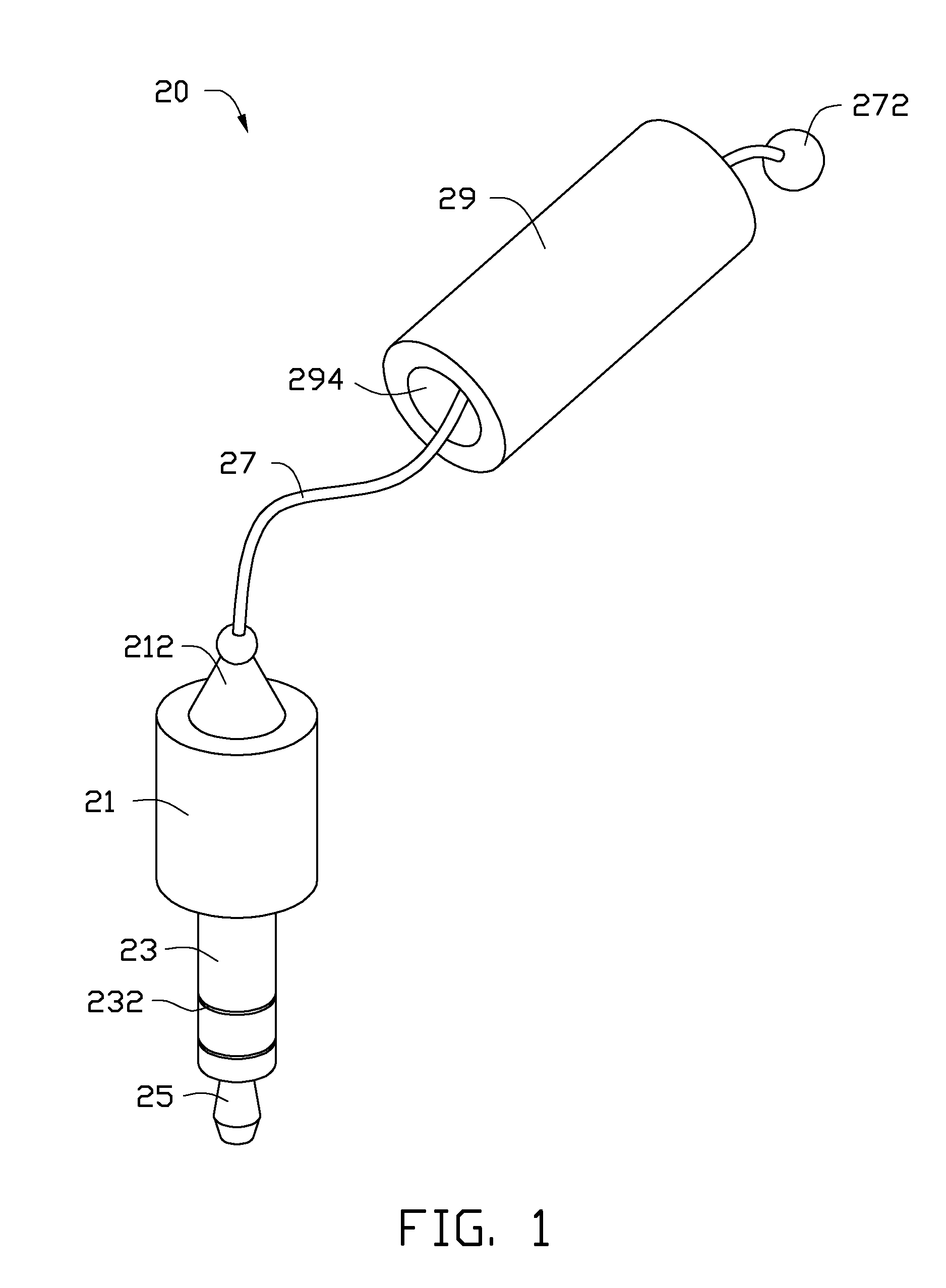 Stylus and portable electronic device using same