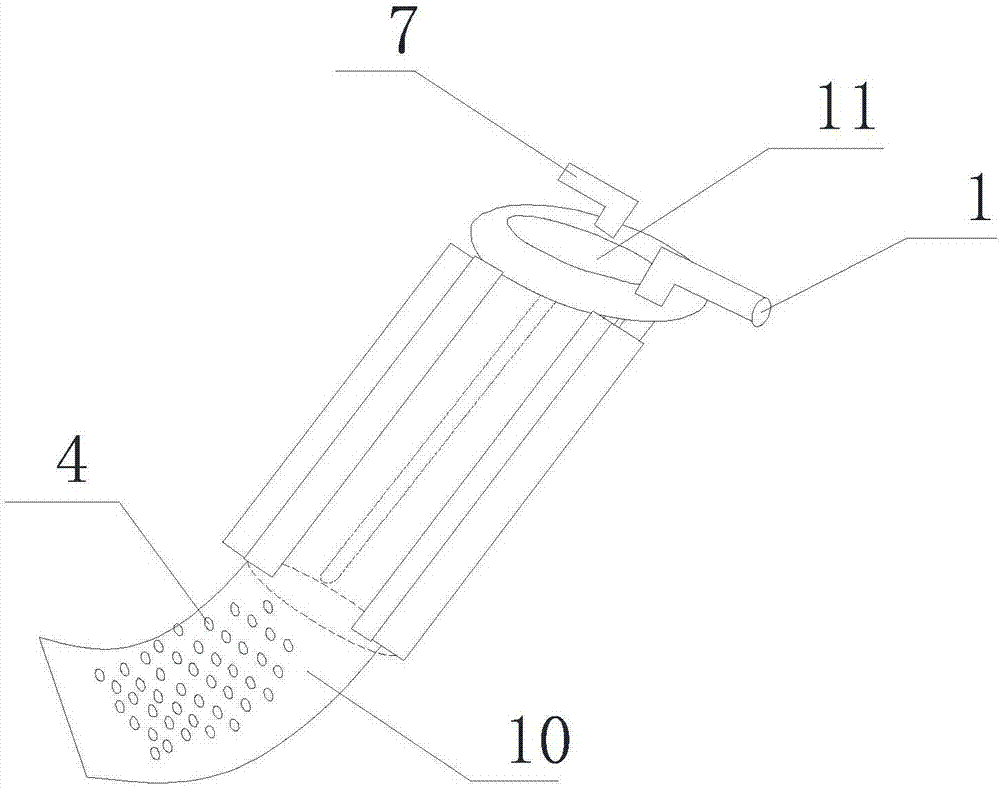 Effective supporting type oxygen uptake and sputum suction oropharyngeal airway apparatus