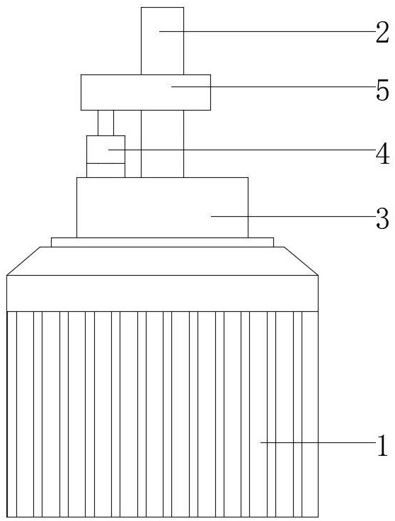 Energy-saving motor with rotating speed buffer function