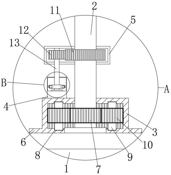 Energy-saving motor with rotating speed buffer function