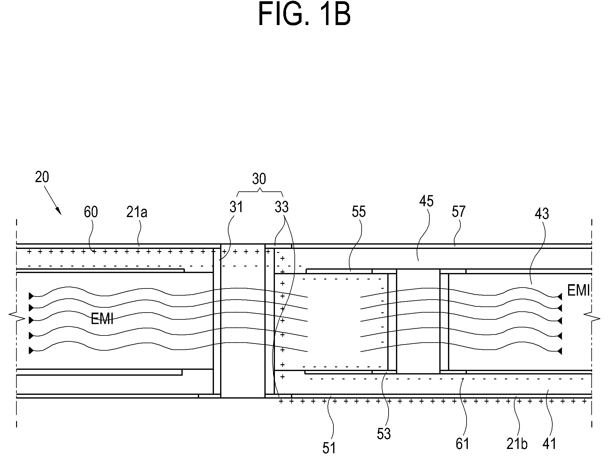 Multi-layer substrate and electronic device having the same
