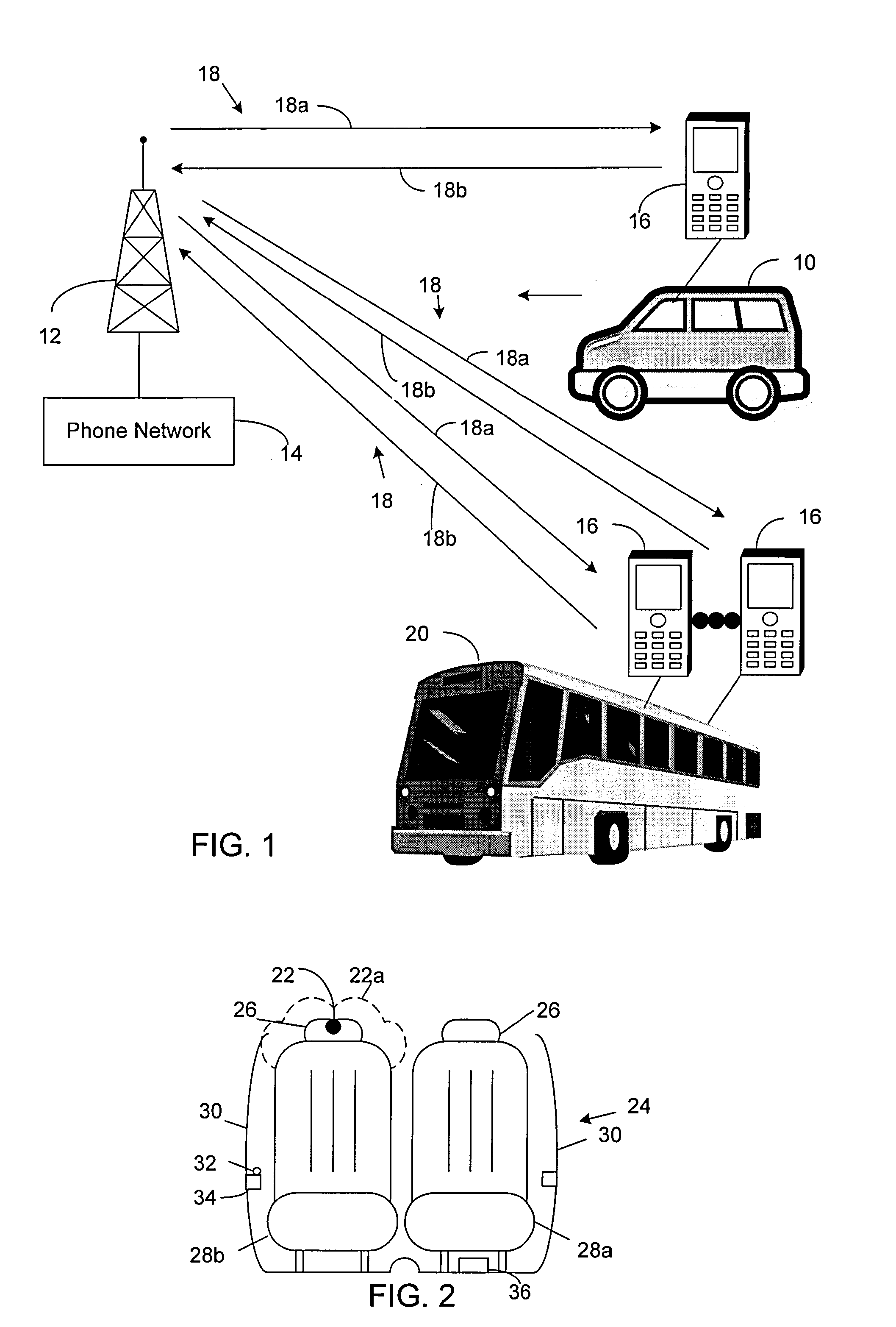 Method for safe operation of mobile phone in a car environment