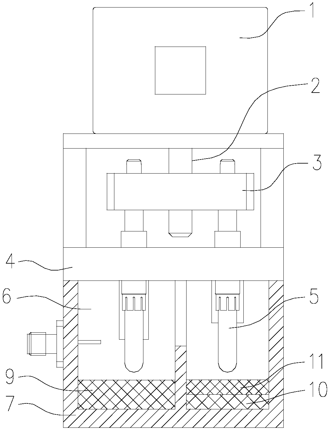 Adjustable mechanical filter