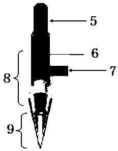 Automatic sample processing device and automatic workstation for original microbial oil and gas and hydrate exploration technology