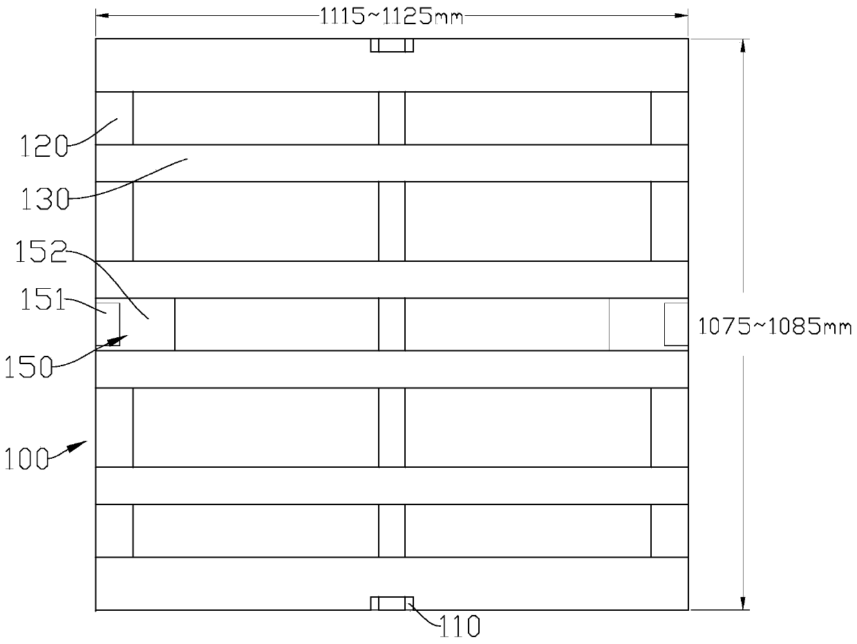 Coil pipe packaging frame suitable for marine transportation