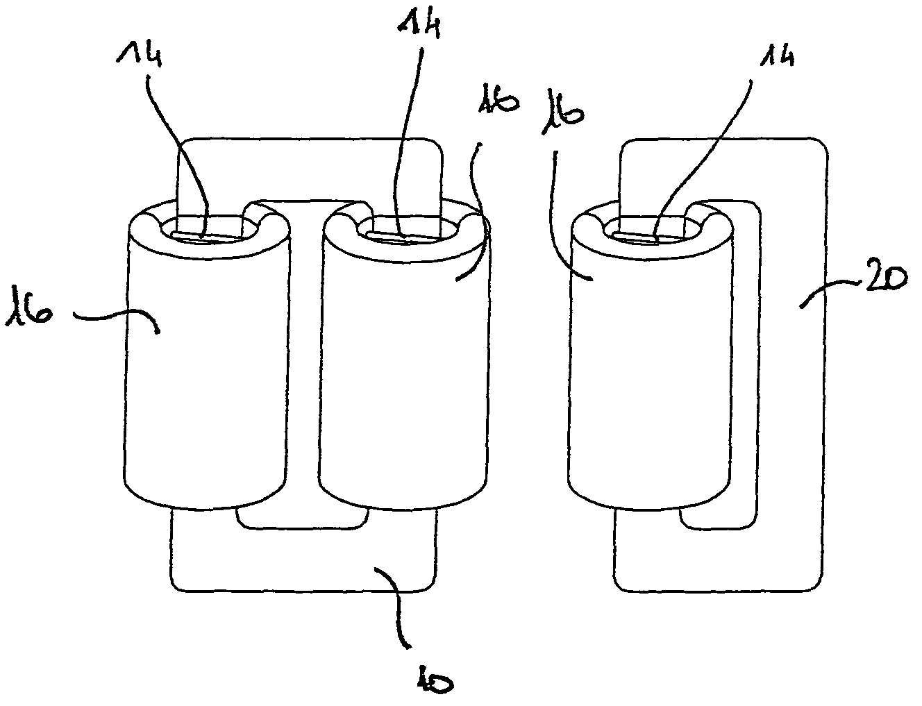 Electrodeless gas discharge lamp