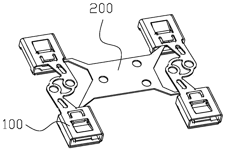 Copper sheet conveying and machining device of fuse block