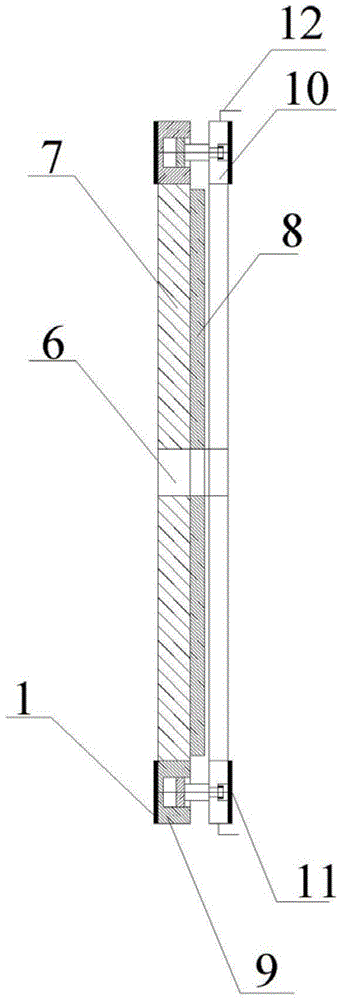 Variable-capacitance plate frame dehydration device for sludge