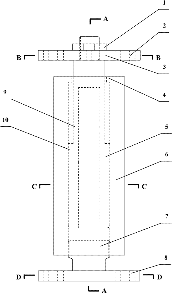 Active self-adaptative constant-resistance lengthener for prestress anchor cable