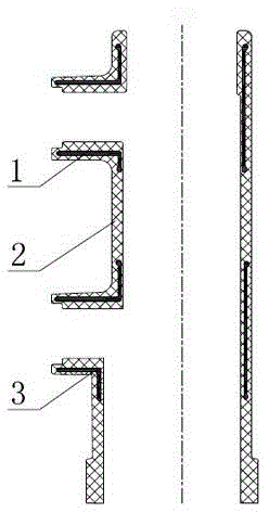 Pole component of solid sealed terminal
