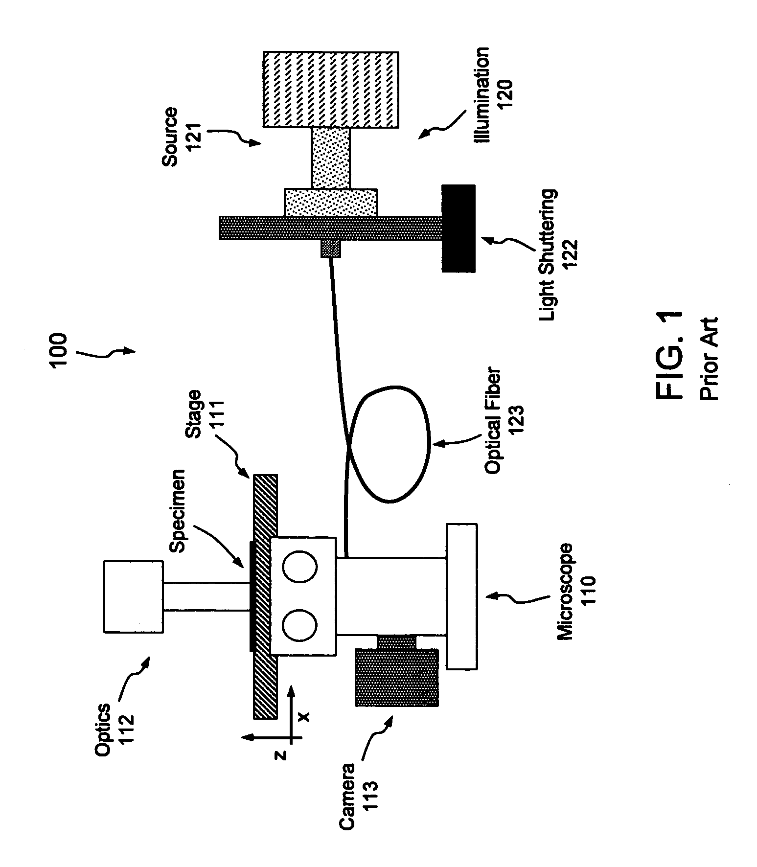 System and method of illuminating living cells for imaging