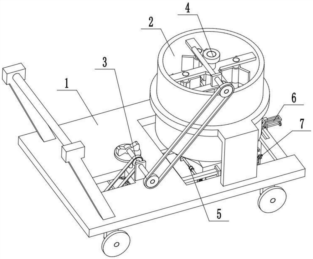 Road repairing device and repairing method