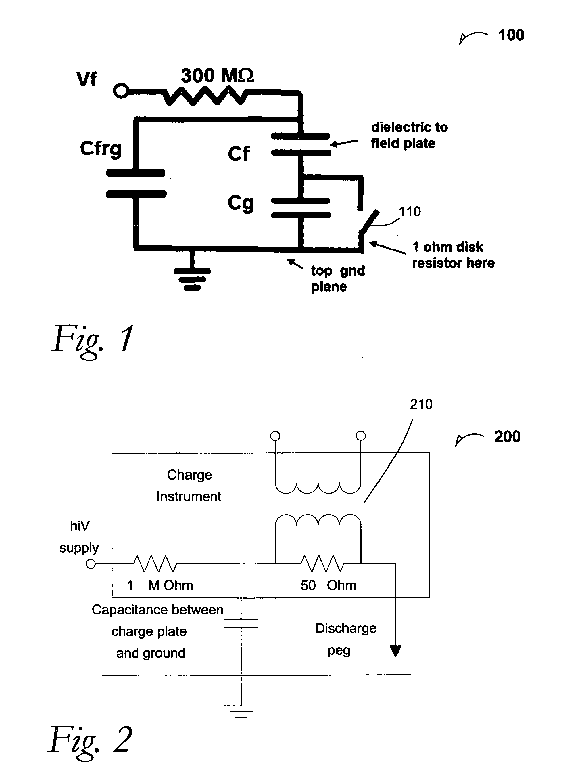 Water-level charged device model for electrostatic discharge test methods, and apparatus using same