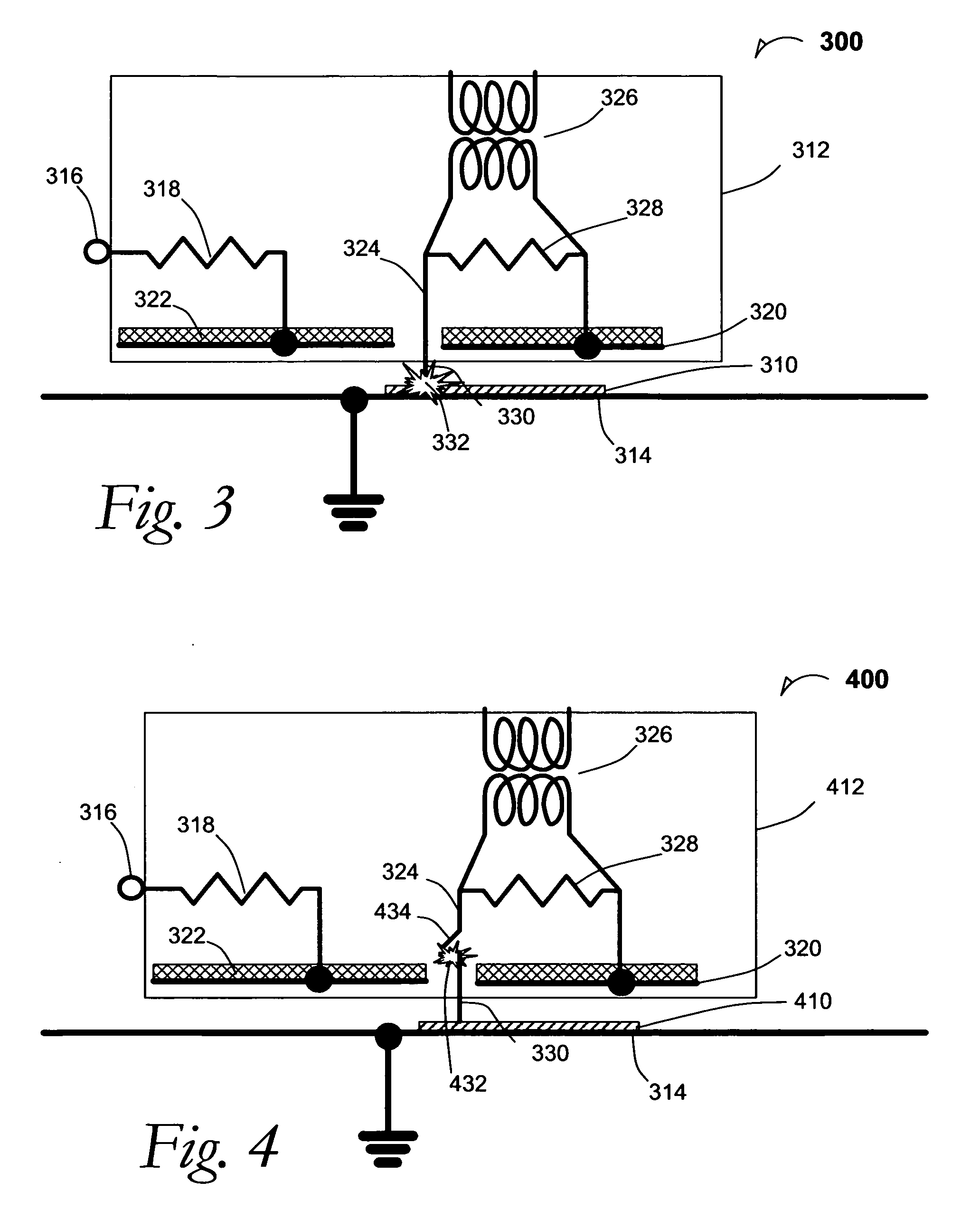 Water-level charged device model for electrostatic discharge test methods, and apparatus using same